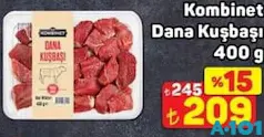 KOMBİNET DANA KUŞBAŞI 400 G KOMBİNET DANA KUŞBAŞI 400 G